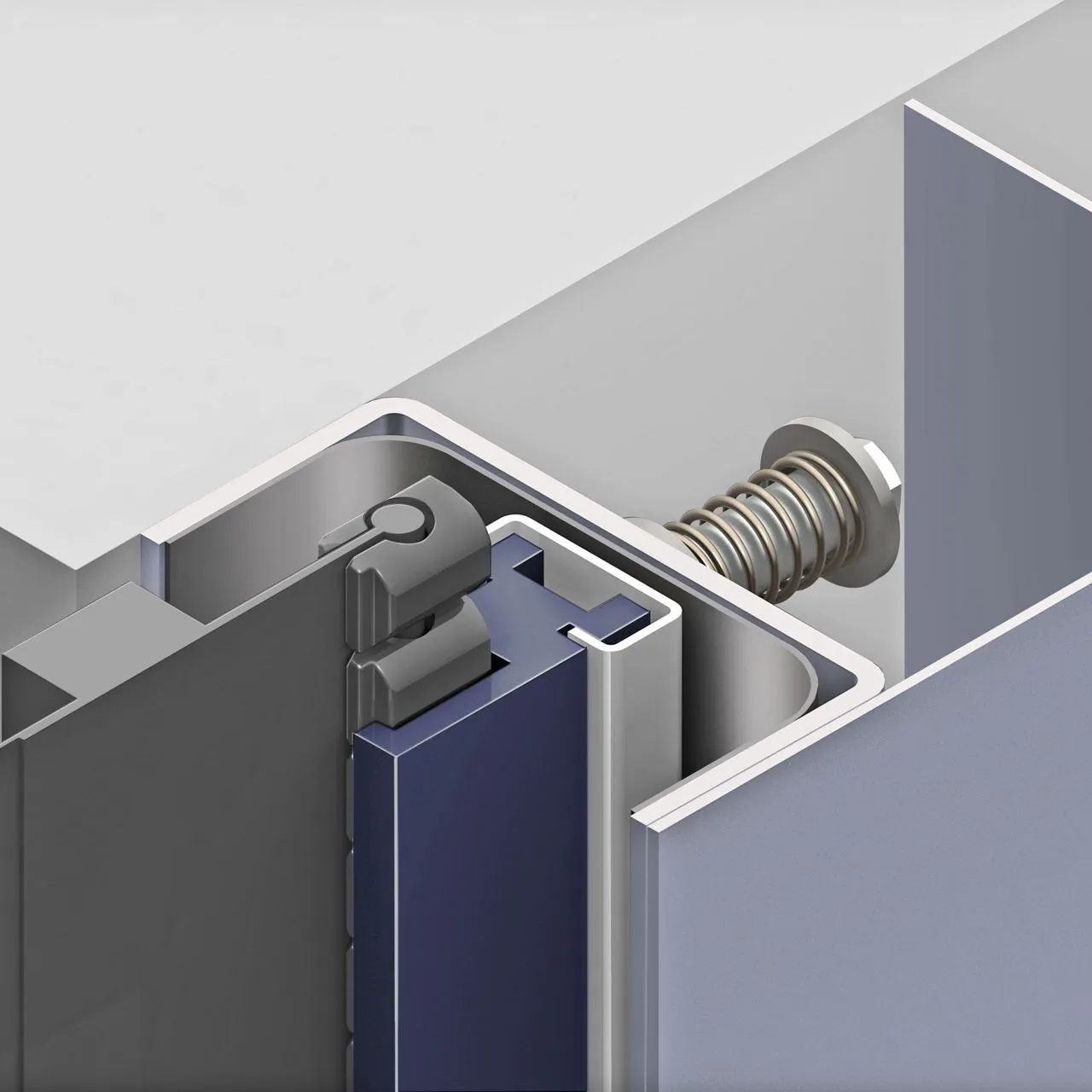 Разрез пружинной направляющей Dynaco M2 Compact