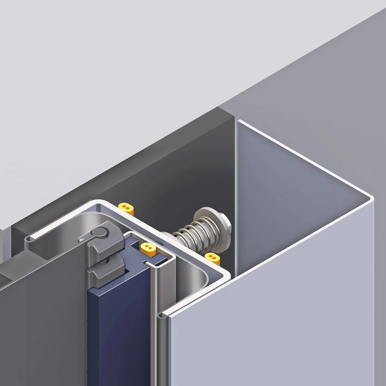 Пружинная направляющая морозильных ворот Dynaco M2 Freezer